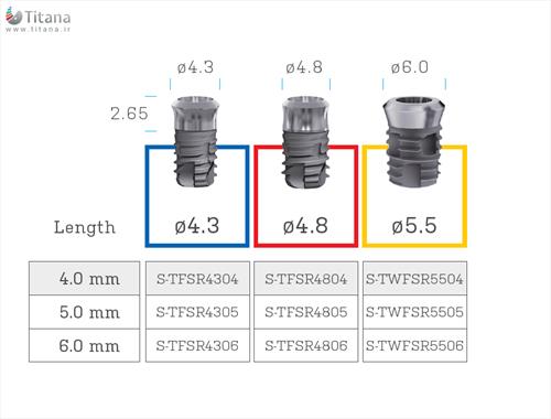 فیکسچر تیشو لول شورت ایمپلنت سوئیس Implantswiss Tissue Level Short Fixture