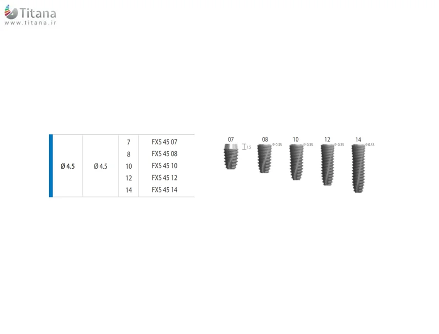 فیکسچر سوپرلاین دنتیوم Dentium New SuperLine II Fixture