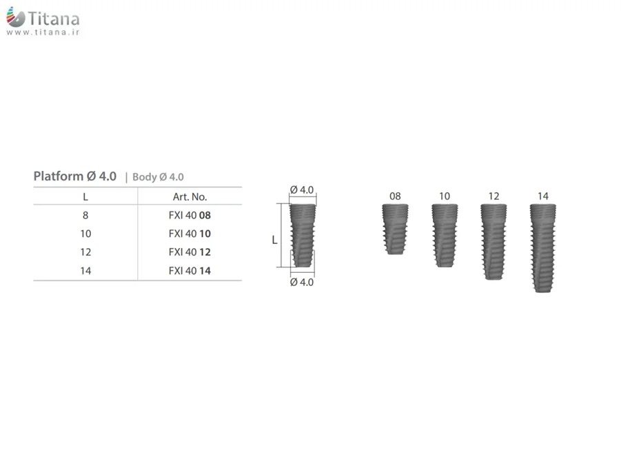 فیکسچر ایمپلنتیوم 2 دنتیوم Dentium Implantium II Fixture 