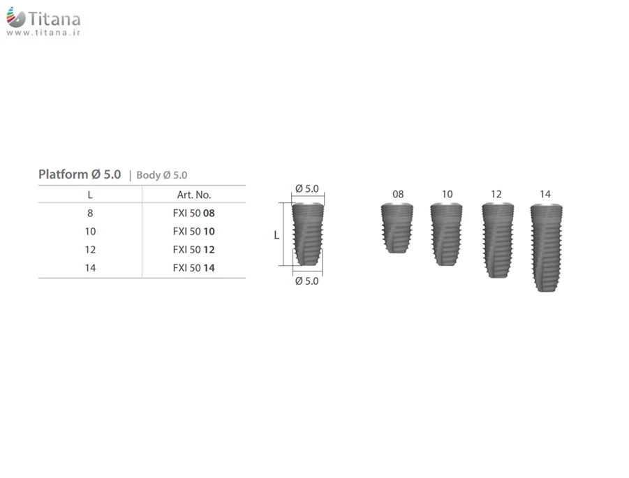 فیکسچر ایمپلنتیوم 2 دنتیوم Dentium Implantium II Fixture 