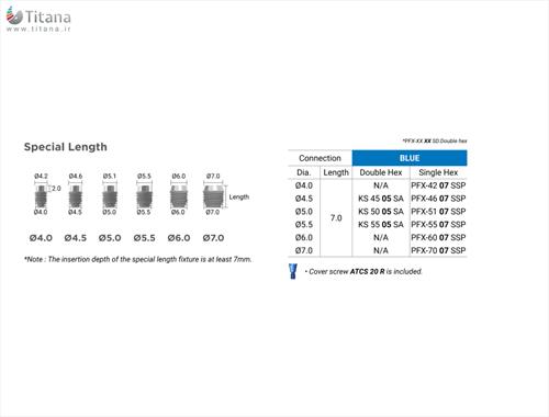 فیکسچر اسپشیال بایوجنسیس G.Diff IBT Special Length Fixture