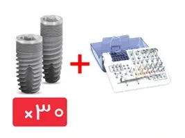 پکیج 30 واحد فیکسچر اسکای همراه کیت جراحی بردنت