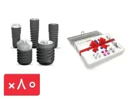 پکیج 80 واحد فیکسچر ایمپلنت سوئیس با آفر کیت جراحی شورت ایمپلنت رایگان