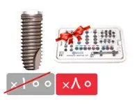 پکیج 80 واحد فیکسچر بایومیت سوئیس با آفر کیت جراحی مستر رایگان