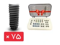 پکیج 75 واحد فیکسچر استریوس (Steri-Oss) با آفر کیت جراحی استاندارد رایگان