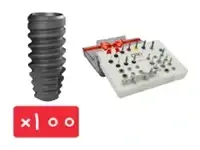 پکیج 100 واحد فیکسچر DRI با آفر کیت جراحی رایگان