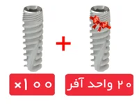 پکیج 100 واحد فیکسچر SGS با آفر 20 واحد فیکسچر رایگان