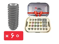 پکیج 60 واحد فیکسچر آروم (Arum) با آفر کیت جراحی اسنشیال رایگان