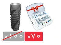 پکیج 70 واحد فیکسچر نکسیس (Naxis) با آفر کیت جراحی رایگان